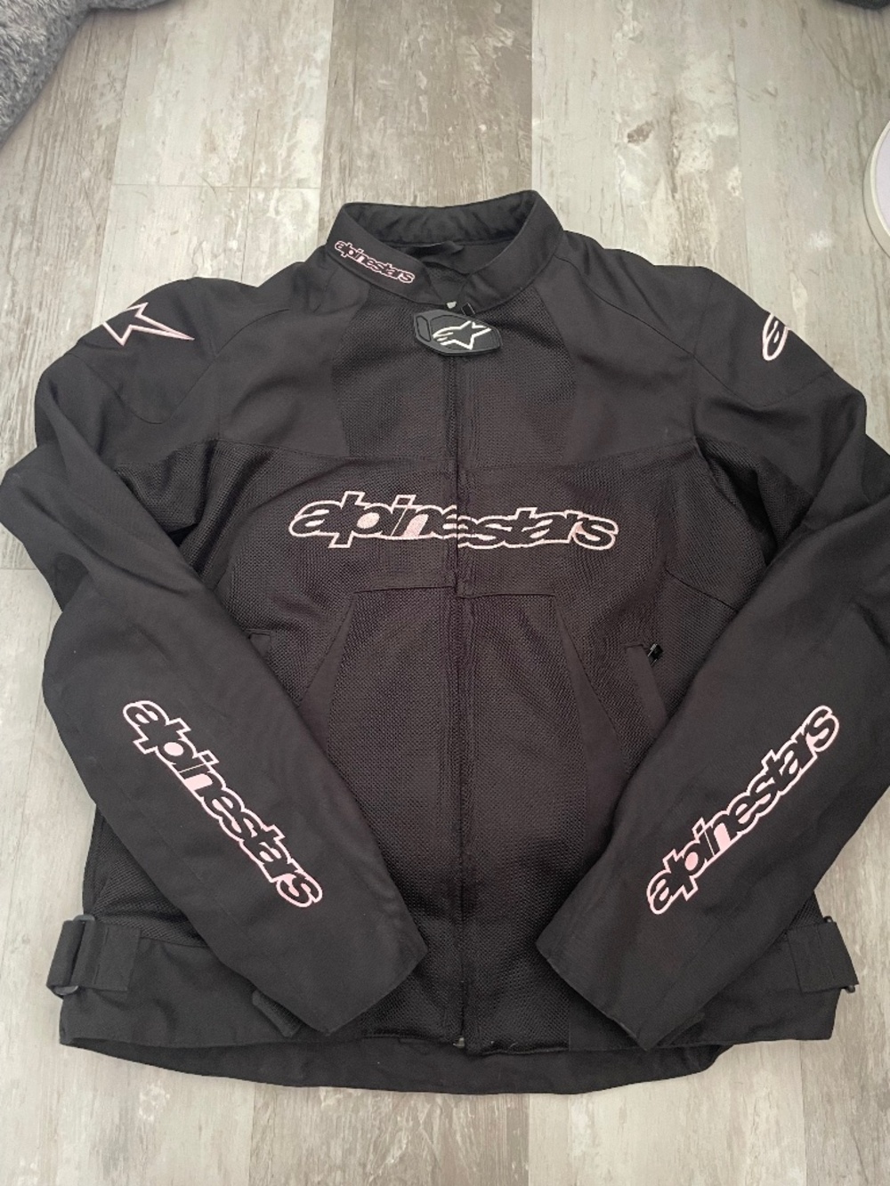 Alpinestar Womens Soft Pink Motorcycle Jacket XL